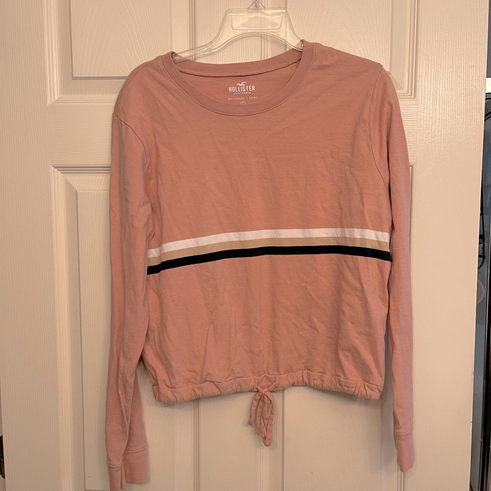 Hollister boyfriend long sleeve T-shirt